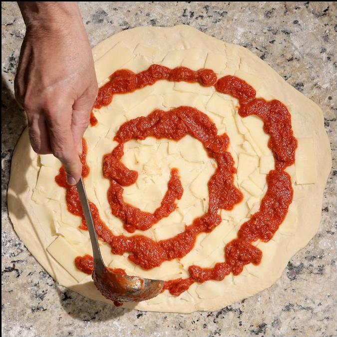 Homemade pizza